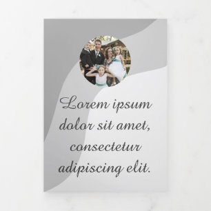 Buzz marketing Triple Lettre Plier Carte Vacances