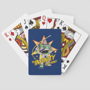 Buzz "To Infinity & Beyond" Stars Playing Cards