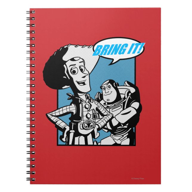 Buzz & Woody: Bring It Notebook (Front)