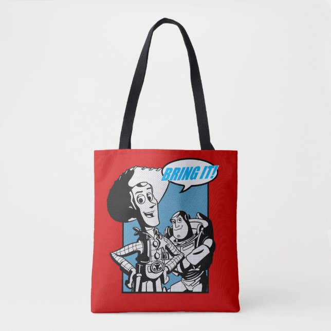 Buzz & Woody: Bring It Tote Bag (Front)