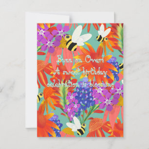 BuzzAmongBlooms_Editable Kids Postcard
