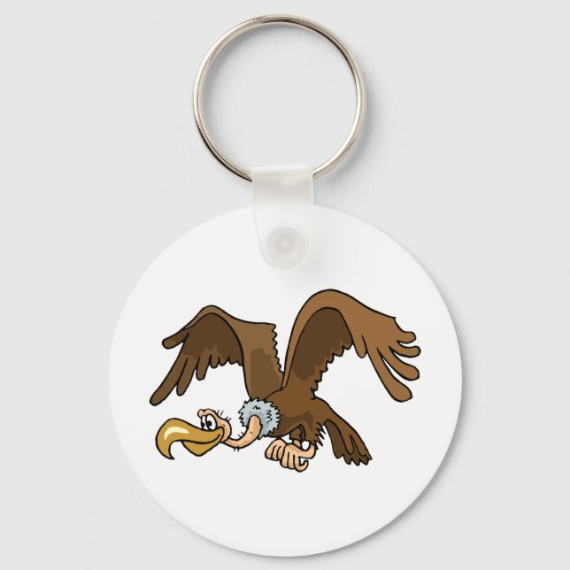 Buzzard Keychain (Front)