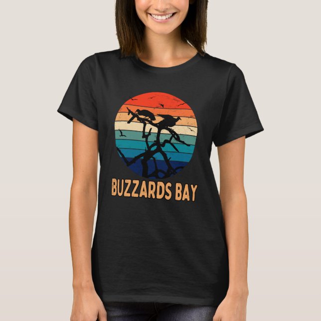 Buzzards Bay Cape Cod Massachusetts Vacation Souve T-Shirt (Front)