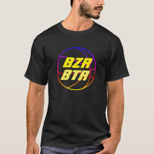 Buzzer Beater Basketball Quote with Yellow Text T-Shirt