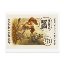 Buzzfusion Hollow Maple’s Mishap Greeting Card!