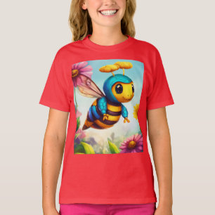 Buzzing Bee & Blossoms Spring T-Shirt