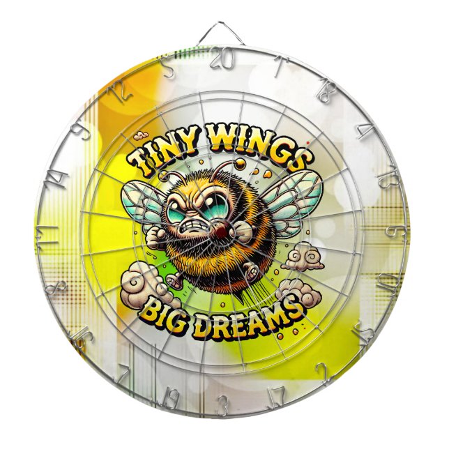 Buzzing for Greatness Dartboard (Front)