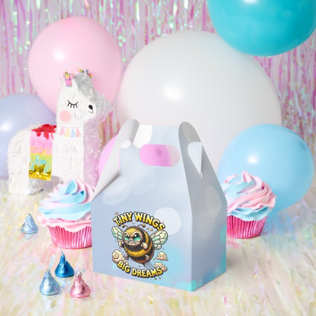 Buzzing for Greatness Favor Box (Party)