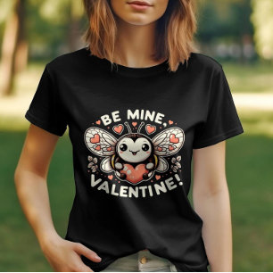 Buzzing Love Bee Mine Valentines Day T-Shirt