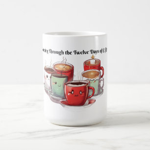 Buzzing Through the Twelve Days of Caffeine Coffee Mug