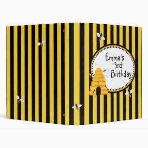 Buzzzing Bees Photo Binder