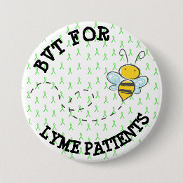 BVT for Lyme Patients 3 Inch Round Button