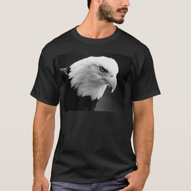 BW Bald Eagle T-Shirt (Front)