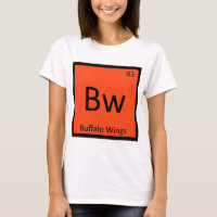 Bw - Buffalo Wings Chemistry Periodic Table Symbol