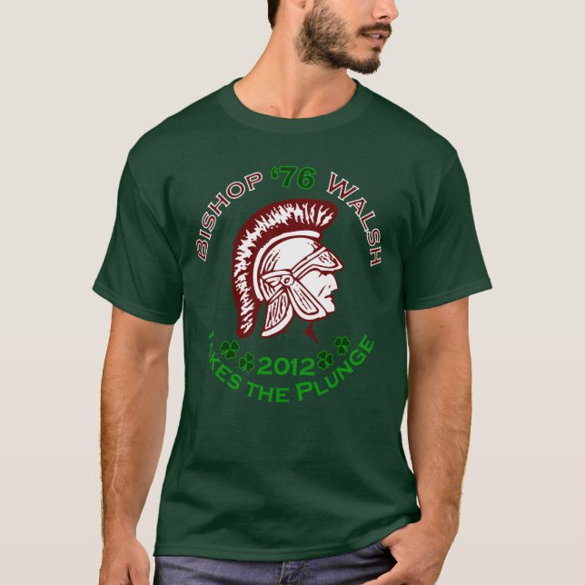 BW Class of 76 Hooley Plunge 2012 T-Shirt (Front)