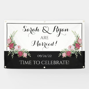 BW Elegance Personalized (Day of) Wedding Banner