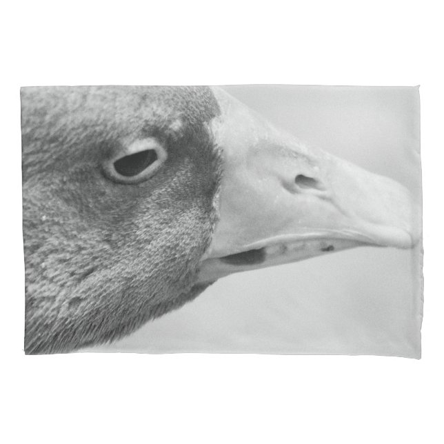 BW Goose Pillowcase (Front)