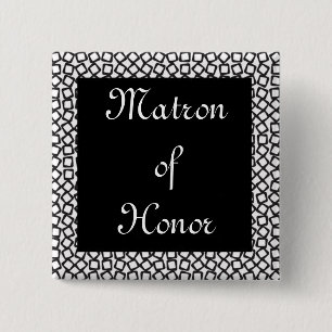 BW Matron 2 Inch Square Button