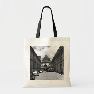 BW Thailand Bangkok Royal palace 1970 Tote Bag