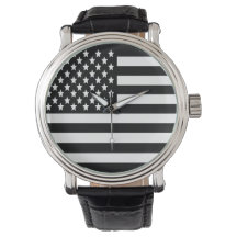 BW US Flag