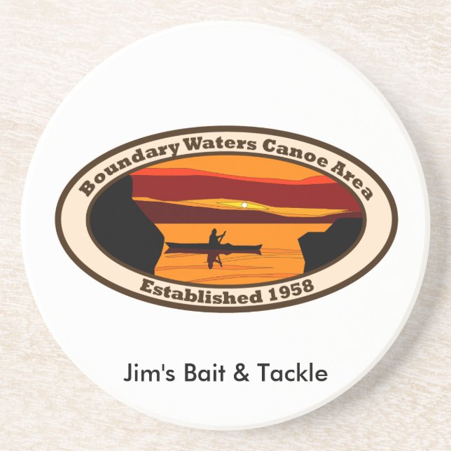 BWCA Coaster - Custom Message (Front)