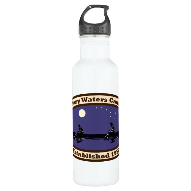 BWCA - Hunt Fish Canoe Camp 710 Ml Water Bottle (Front)