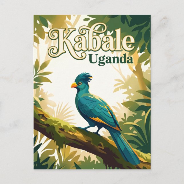 Bwindi Impenetrable Forest Uganda Postcard (Front)