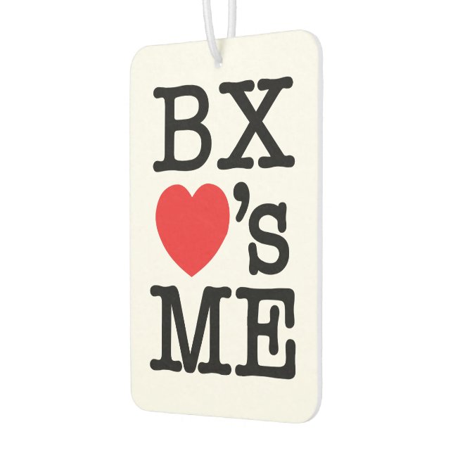 BX ❤'s ME Air Freshener (Left)