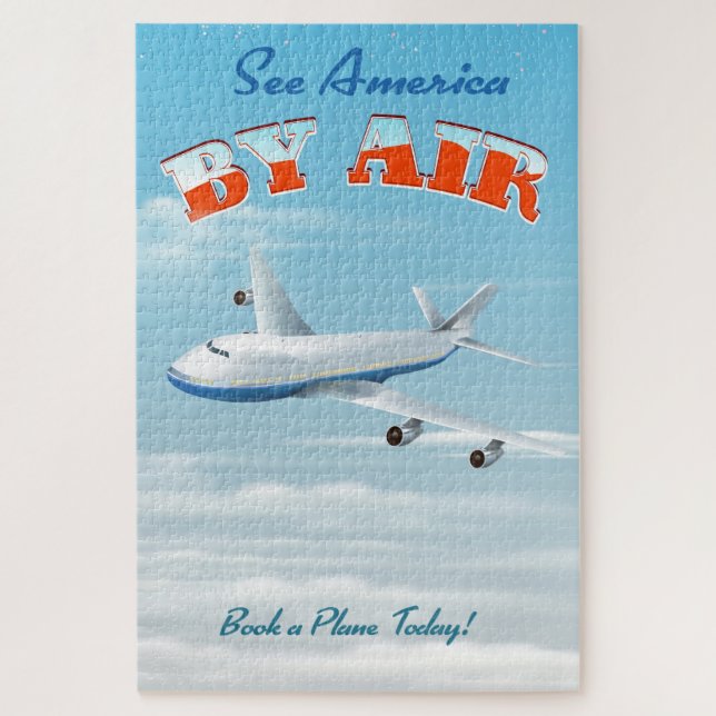 By Air Jigsaw Puzzle (Vertical)