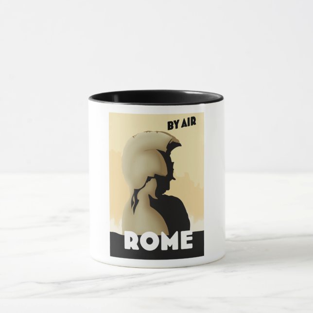 By Air Rome Giant Coffee Mug (Center)