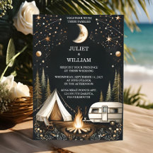 By Cabin Forest Wood Sky Tree Fire Camping Wedding