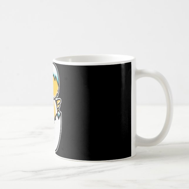 By Chick Cracked Egg Spring Chicken  Coffee Mug (Right)