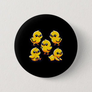 By Chicken Chick Chicken Farmer 2 Inch Round Button