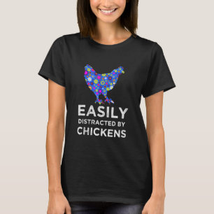 By Chickens Farm Animal Saying T-Shirt