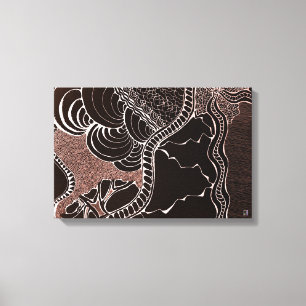 By Contrast Canvas Print