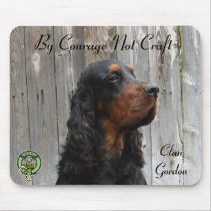 By Courage Not Craft, Gordon Setter Mousepad
