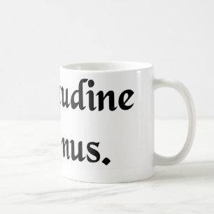 By endurance we conquer. coffee mug