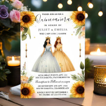 By Fun Joy Lily Twin Dual Joint Double Quinceanera