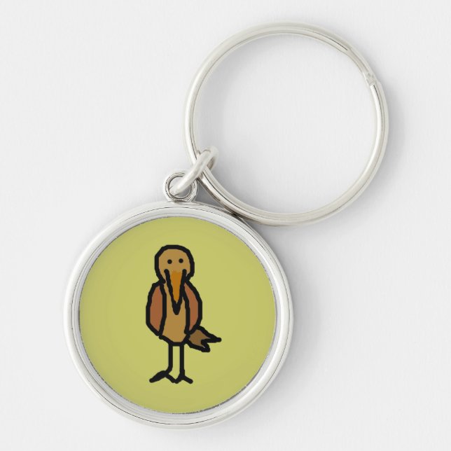 BY- Funky Bird Keychain (Front)