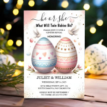 By Games Oh Baby Joint Dual Two Twin Gender Reveal