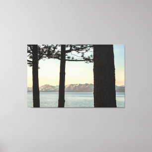 By Lake Tahoe Canvas Print