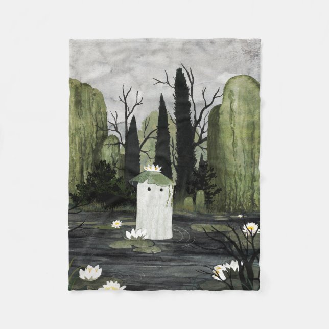 By Myself Fleece Blanket (Front)