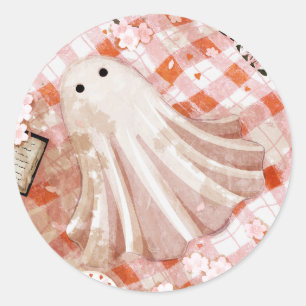 By Myself Hanging Tapestry Classic Round Sticker