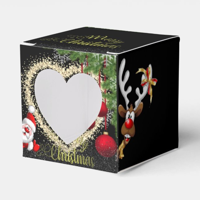 by Papa Noel with purine Favor Box (Front Side)