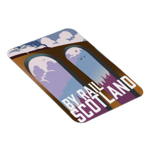 By Rail Scotland Magnet