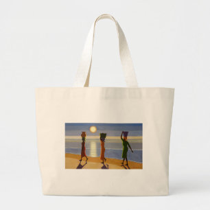 By the Beach 2007 Large Tote Bag