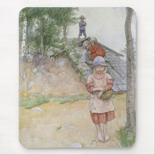 By the Cellar by Carl Larsson Mouse Pad