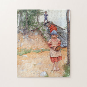 By The Cellar - Carl Larsson 1917 Jigsaw Puzzle