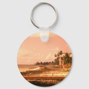 By The Ocean (Peach Tone) Keychain