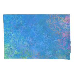 By the Sea Alcohol Ink, Abstract Acrylic Pour Pillowcase